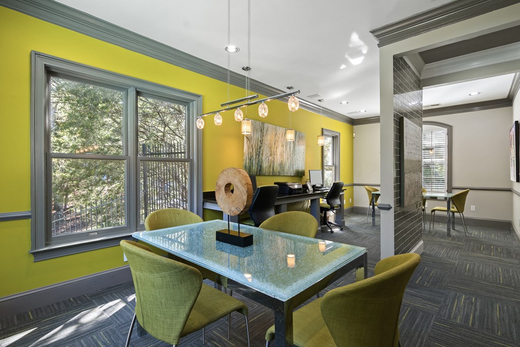 Business Center Business Center located at St. Andrews Apartments in Johns Creek, GA 30022