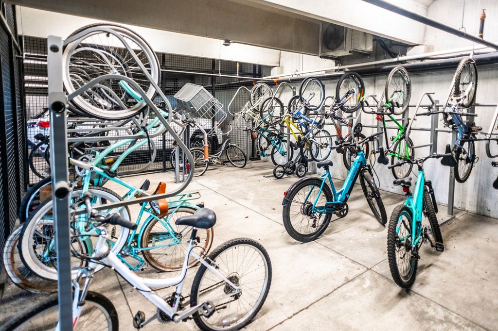Bike Center at Station at Old Town, Lewisville, Texas