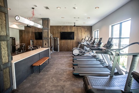 Cardio Machines at Station at Old Town, Texas, 75057