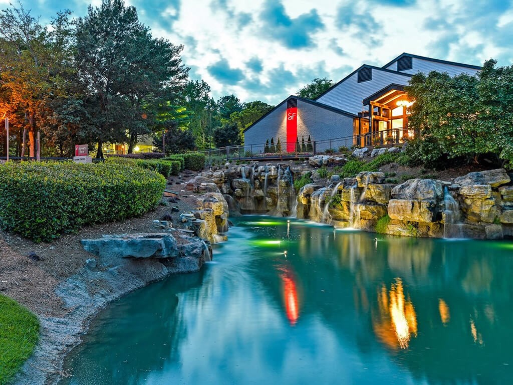 Twilight Clubhouse Exterior at Stewarts Ferry, Nashville, 37214