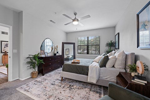 Bedroom Angled at The Ambrose, Texas, 77040