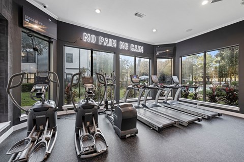 Cardio machines at The Ambrose, Texas