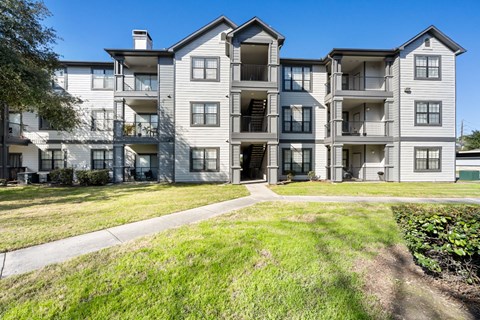 Green Space Walking Trail at The Ambrose, Houston, Texas