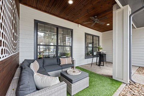 Large Patio at The Ambrose, Texas