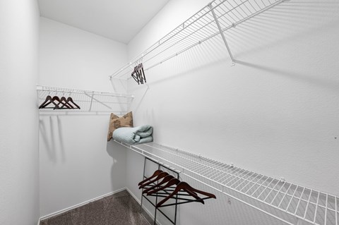Large Closet View at The Ambrose, Houston, Texas