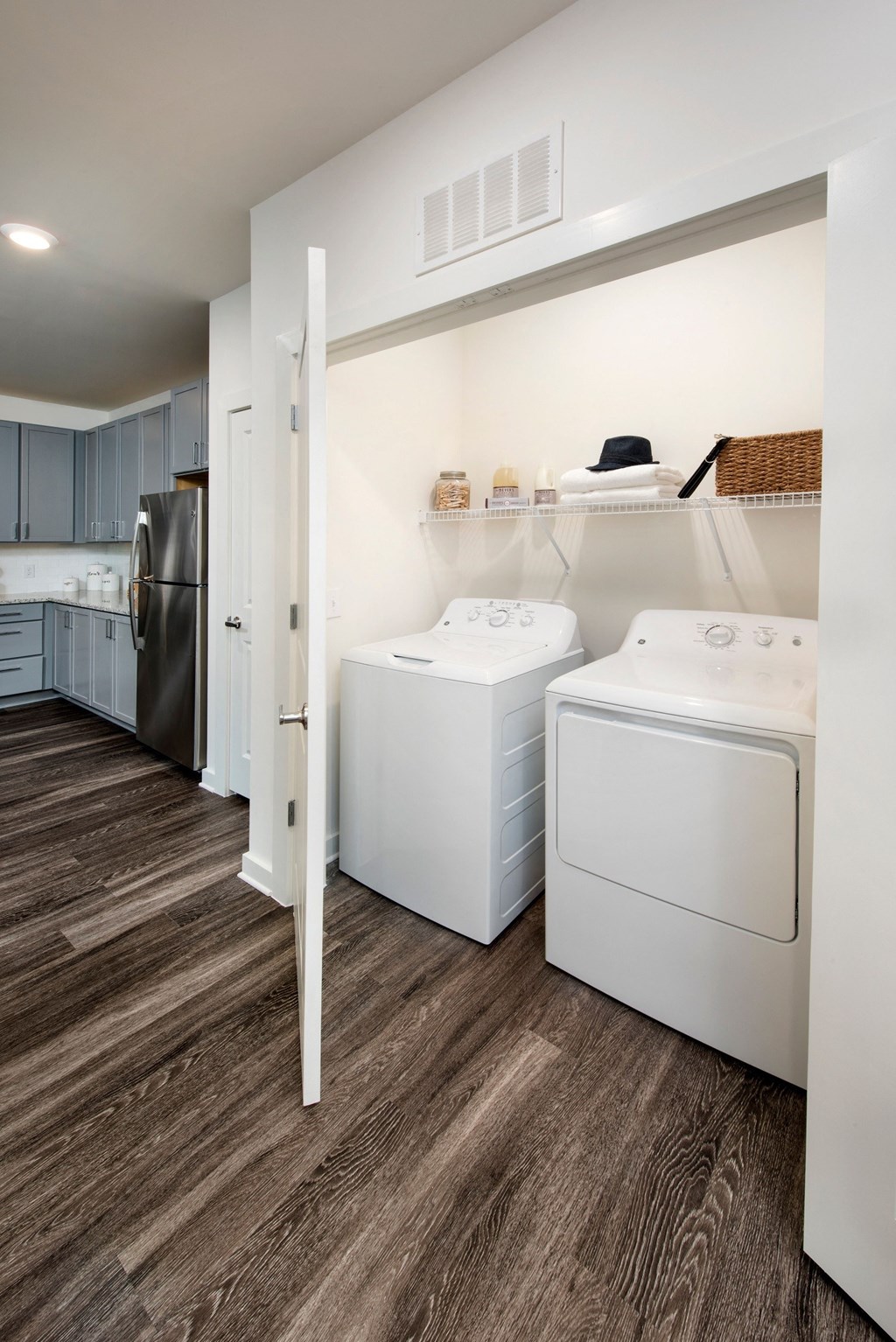 Full sized washer and dryer at The Barrett, Marietta, 30066