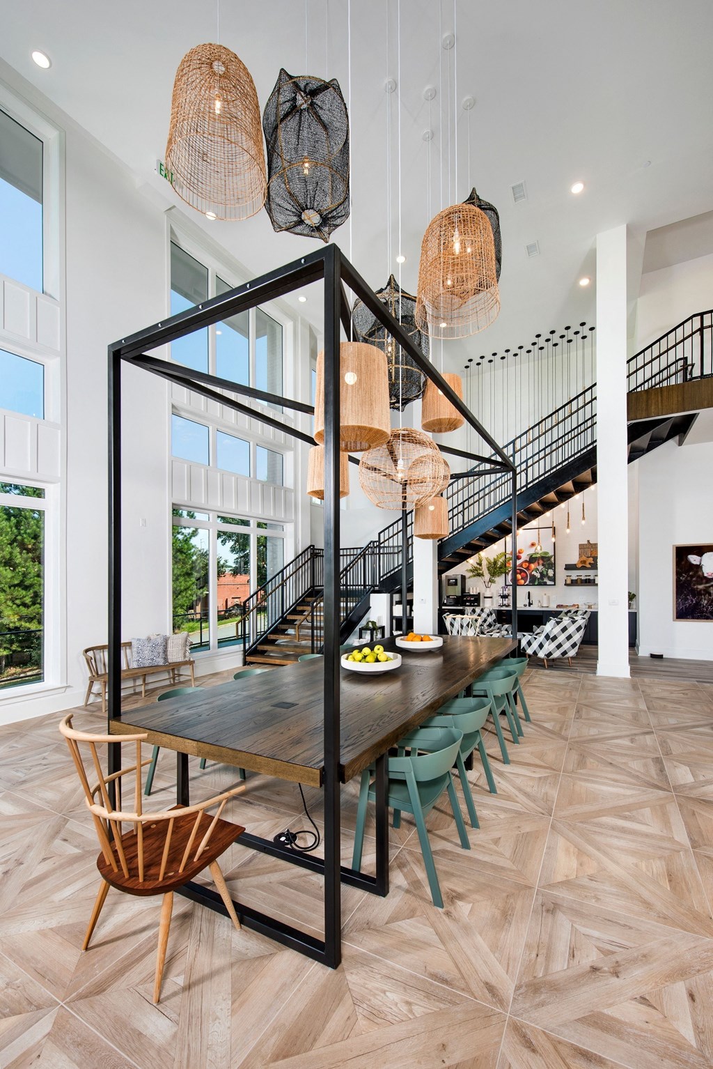 Serene views throughout the clubhouse at The Barrett, Georgia, 30066