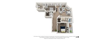 2G Floor Plan at The Baxly, Georgia