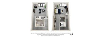 SC-Live Work Floor Plan at The Baxly, Savannah