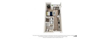 SK Floor Plan at The Baxly, Savannah, GA
