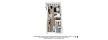 SL Floor Plan at The Baxly, Savannah, 31401