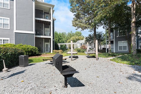 Grilling Area  BBQ at The Berkeley Apartments, Georgia, 30096
