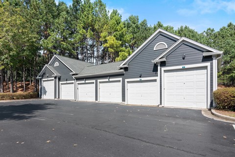 Detached Garages view  at The Berkeley Apartments, Georgia, 30096