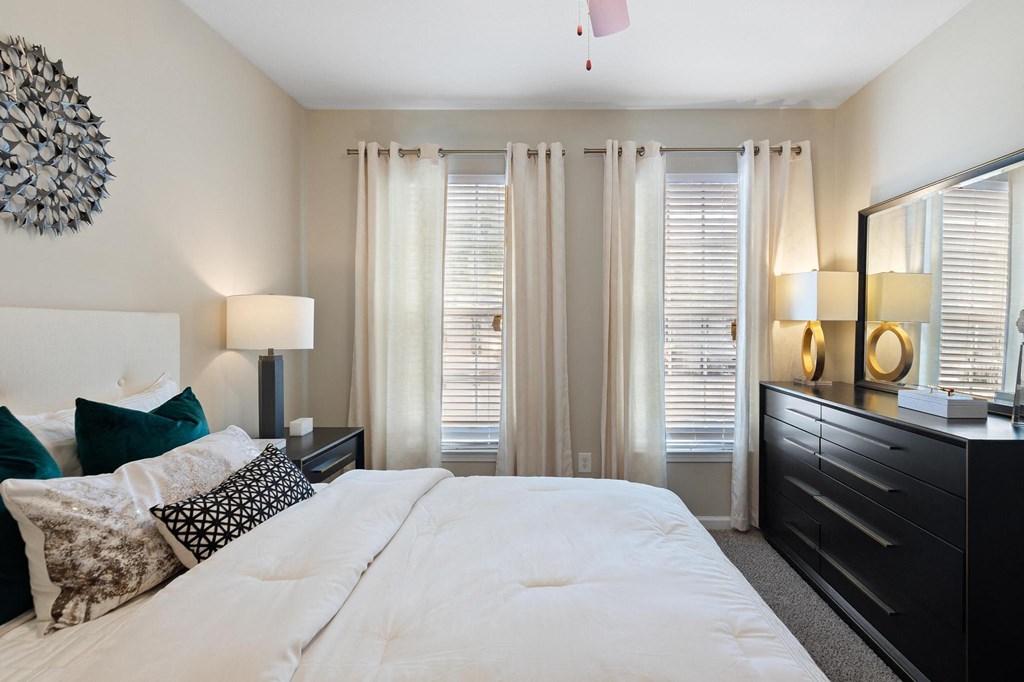 Master bedroom B at The Berkeley Apartments, Georgia, 30096