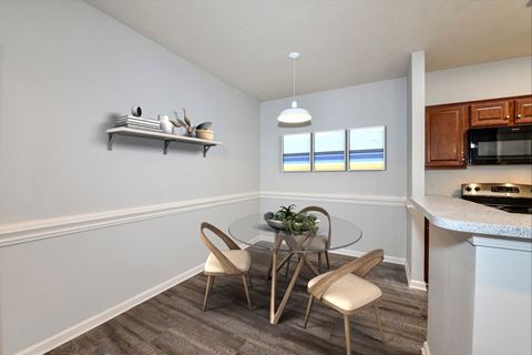 Separate Dining Spaces in Most Apartments at The Finley in Jacksonville