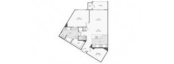 1 bed 1 bath I at The Hendrix, Georgia