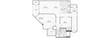 1 bed 1 bath M at The Hendrix, Atlanta, Georgia
