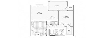 1 bed 1 bath E at The Hendrix, Atlanta, GA