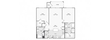 2 bed 2 bath at The Hendrix, Georgia