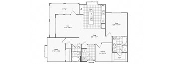 2 bed 2 bath G at The Hendrix, Atlanta, GA, 30329