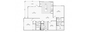 2 bed 2 bath E at The Hendrix, Georgia, 30329