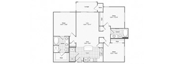 3 bed 2 bath at The Hendrix, Atlanta