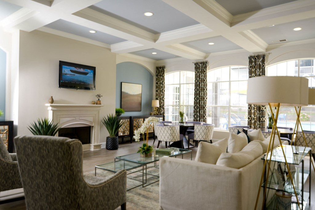 Leasing office interior at The Shallowford, Chattanooga, TN