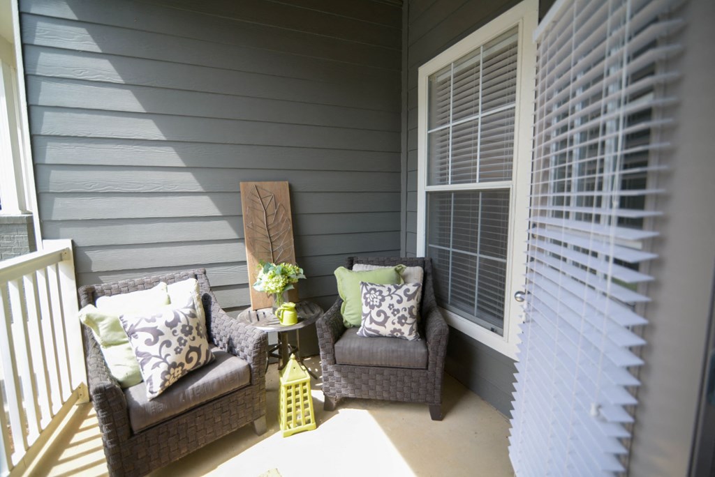 model patio at The Shallowford, Tennessee, 37421