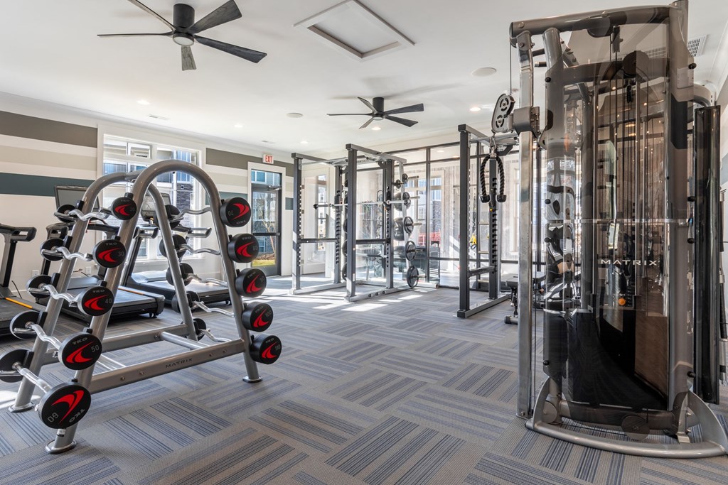 Modern Fitness Center at The One at Millington, Tennessee, 38053