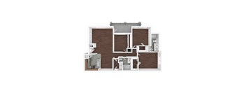 C1 Floor Plan at The Ambrose, Houston, TX, Texas, 77040
