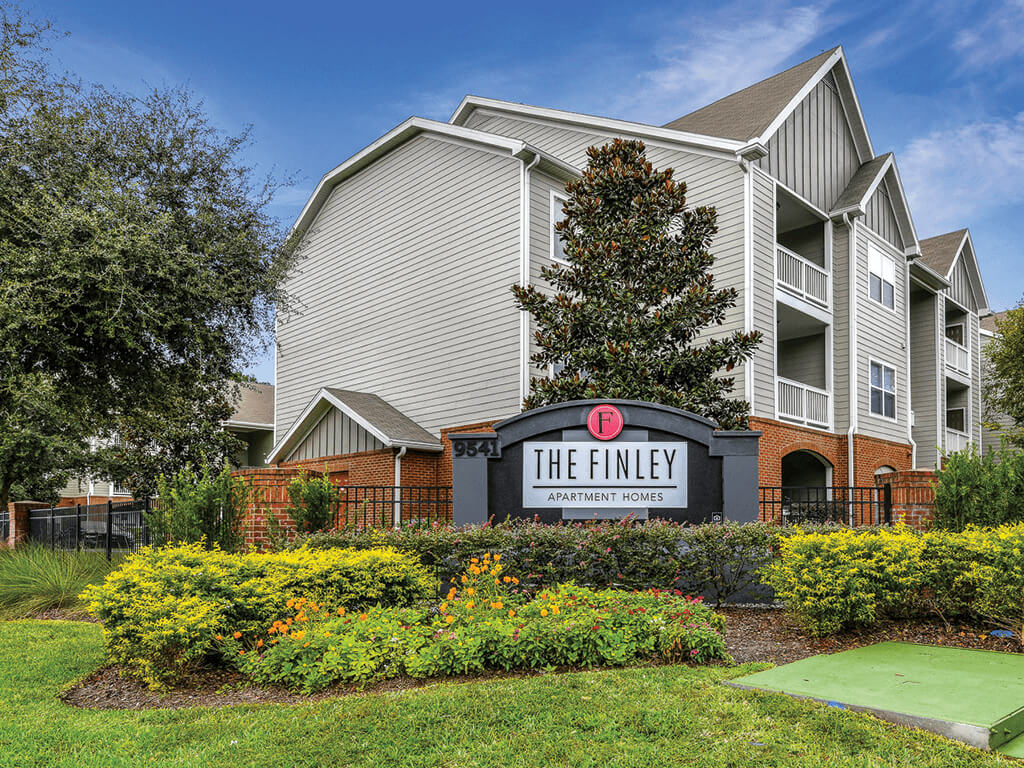 Exterior Signage at The Finley, Jacksonville