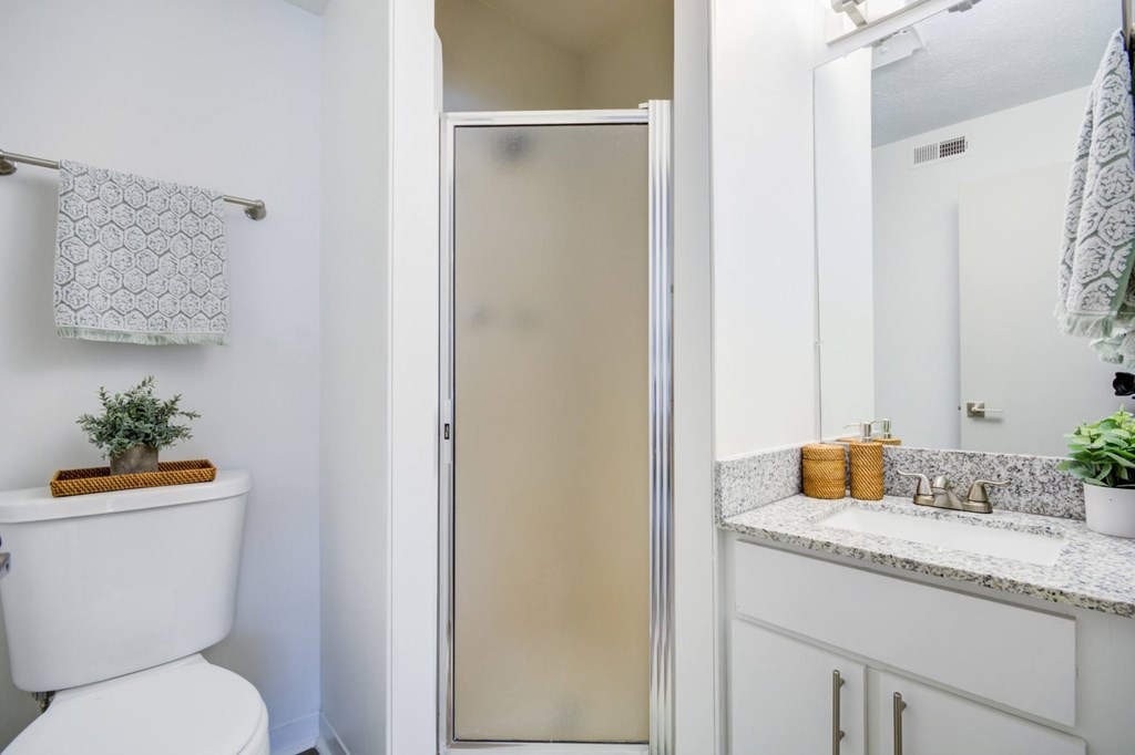 A white toilet with a plant on top of it.