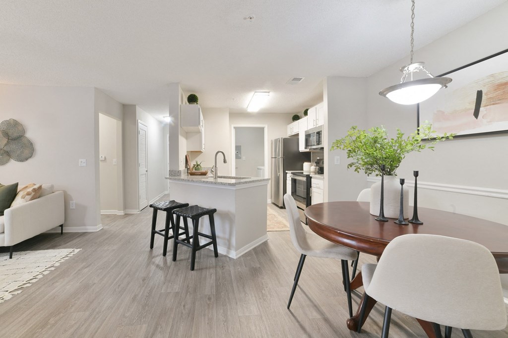 an overhead view of a party room with candles and streamers at Twenty35 at Timothy Woods, Georgia, 30606