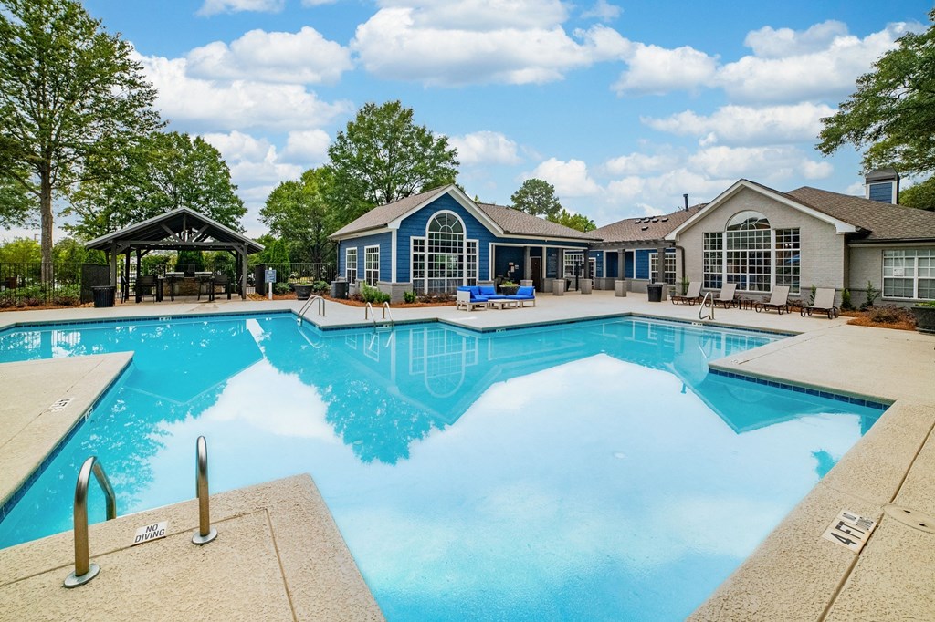 the swimming pool at our apartments at Twenty35 at Timothy Woods, Georgia, 30606