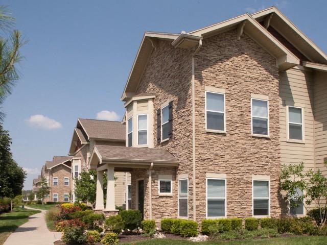 Exterior view at Villas at Carrington Square, Overland Park, 66221