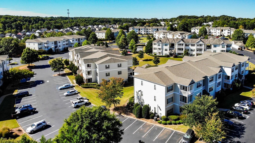 Aerial View of Apartment at Walden Oaks, Anderson, South Carolina