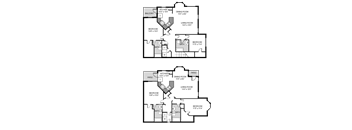 B4 - Attached Garage Floor plan at Trailside at Greenline, Tennessee