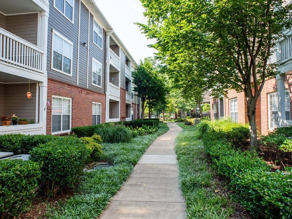 Exterior Path at Madison Shelby Farms, Memphis, TN