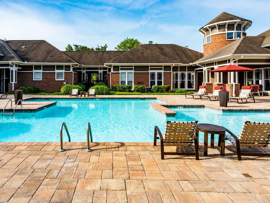 Swimming Pool With Relaxing Sundecks at Madison Shelby Farms, Memphis, Tennessee