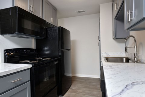 Kitchen at Normandy Woods, Houston, Texas
