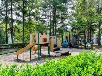 Playground area at Lake Cameron Apartment Homes, Apex, NC 27523
