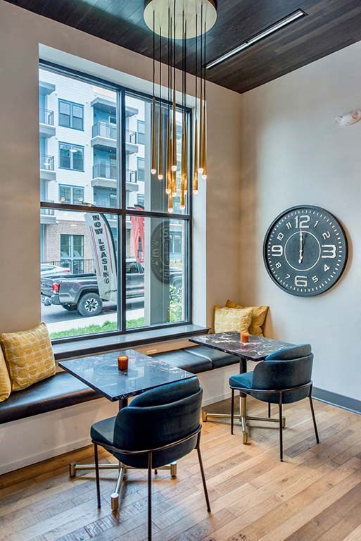Clubhouse loft at The Jamestown Apartment Flats, Richmond, Virginia