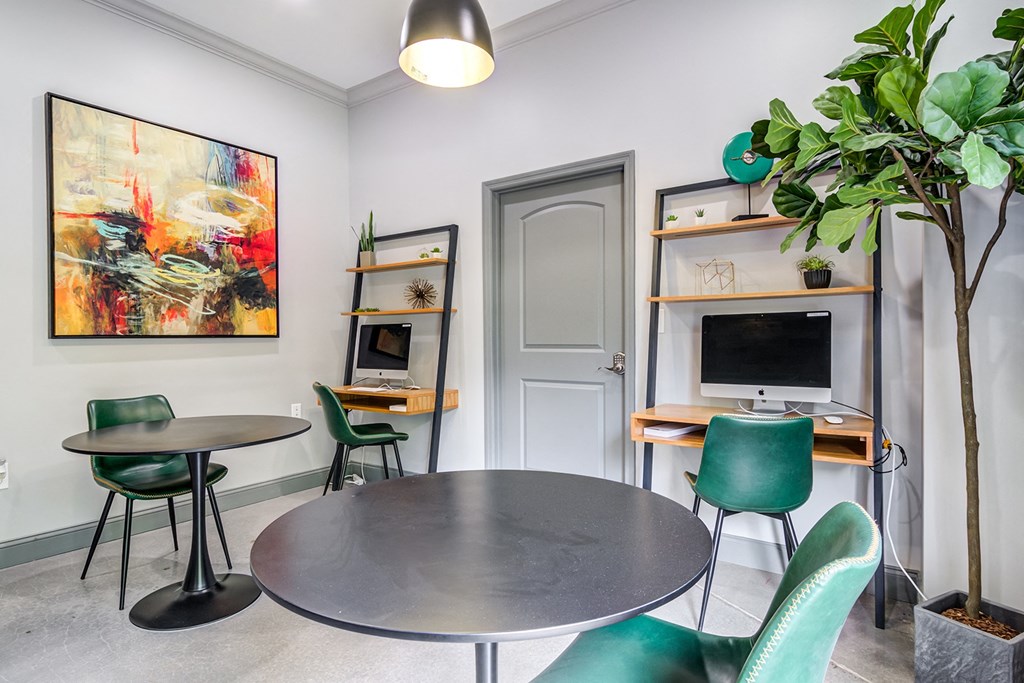 Business Center at Serene at Creekstone Apartments, Athens, GA