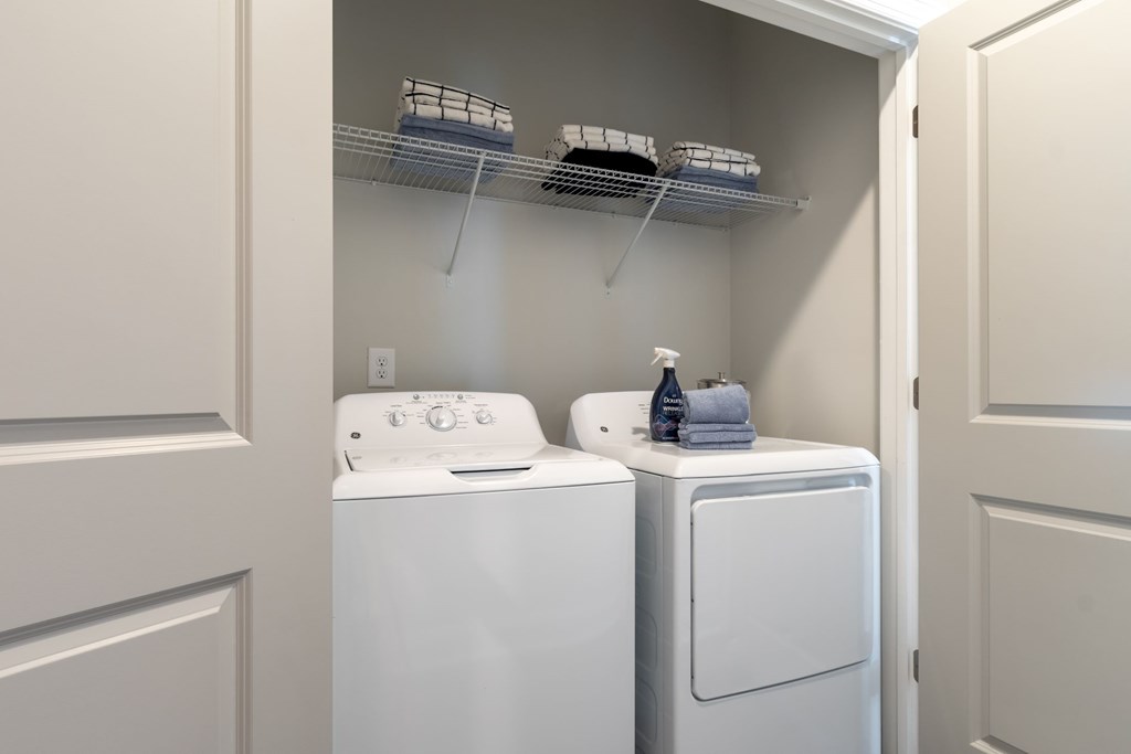 Washer Dryer In Unit at The One at Millington, Millington, 38053