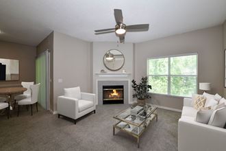 Modern Living Room Modern Living Room at Paradise Island, Jacksonville, 32256