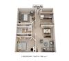 2 Bedroom 1 Bath
