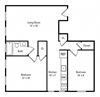 2 Bedroom, 1 Bath (Westminster)