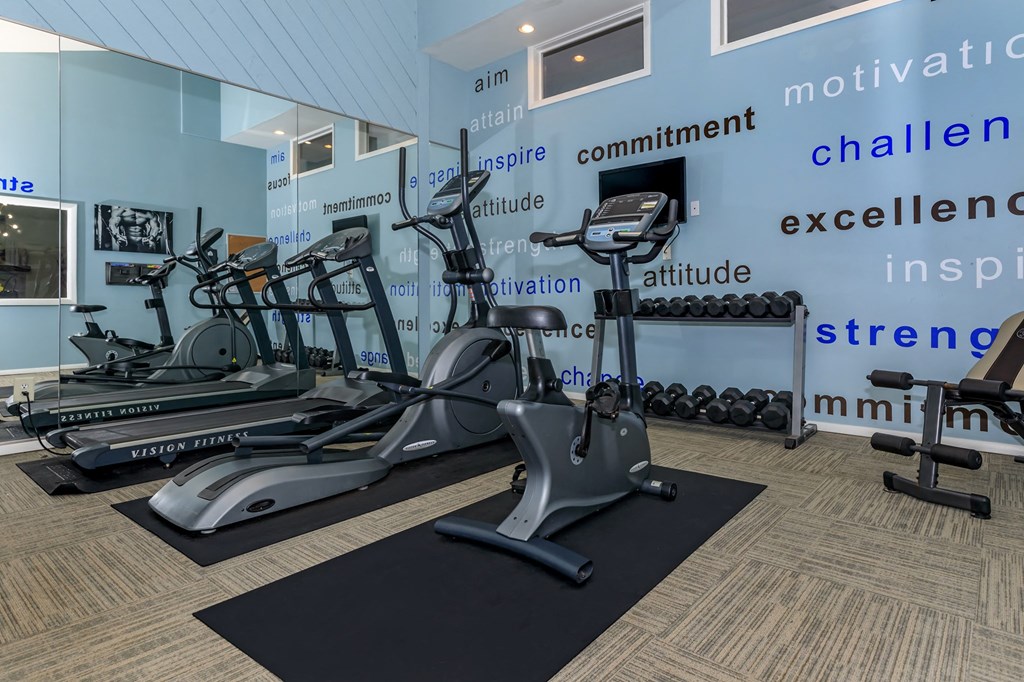 Fitness Center with Equipment