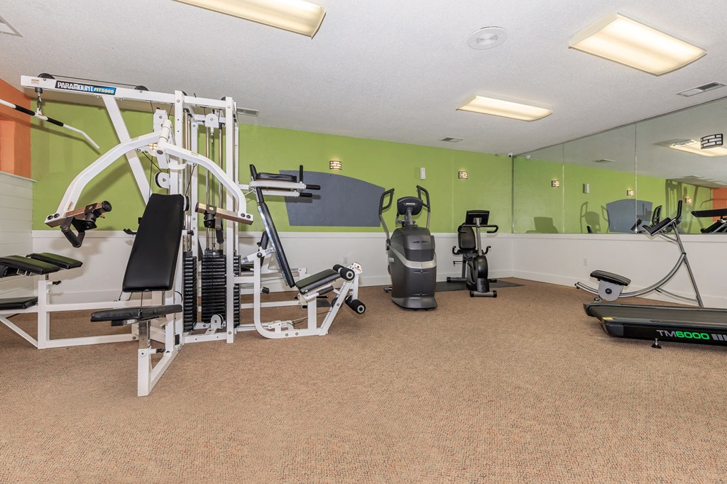 Fitness Center with Equipment