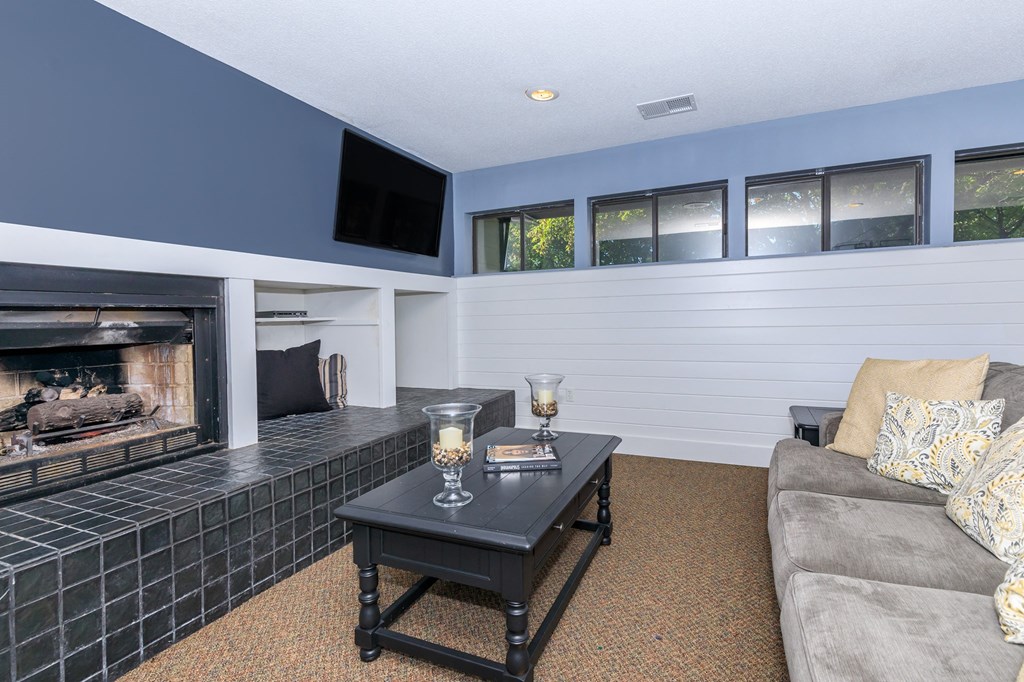 Clubhouse with Lounging Area